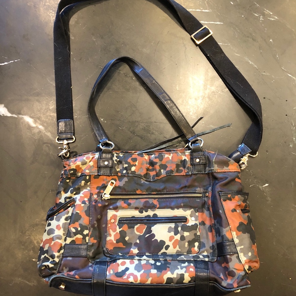 Rebecca Minkoff versatile large nylon tote bag
